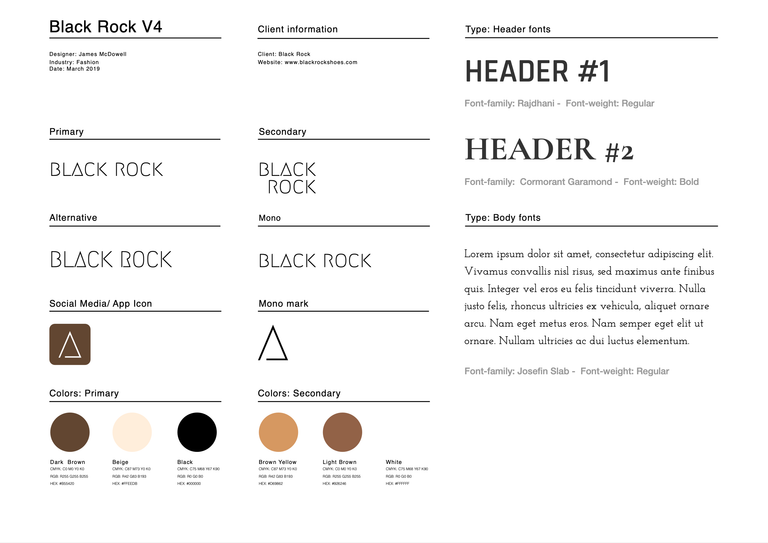 black rock visual identity system version 4