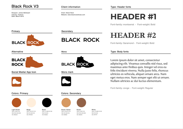 black rock visual identity system version 3