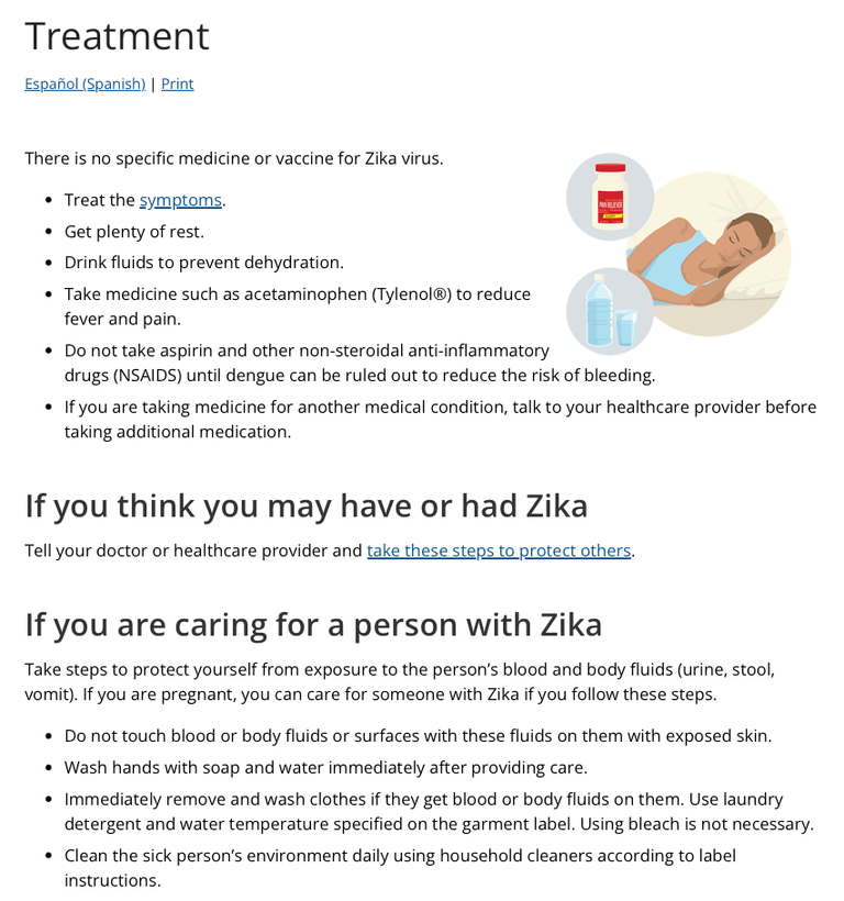 Zika treatment